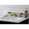 Kingston Brass KS1167PKL Duchess Widespread Bathroom Faucet W/ Brass Pop-Up, Brass KS1167PKL - alternate 7